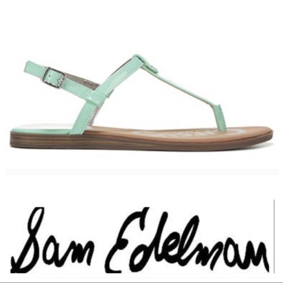 💕SALE💕 Sam Edelman Green Circus Cayden Sandals - Picture 2 of 8